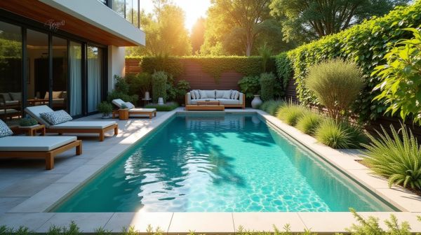 Choisissez une piscine coque 8x4 adaptée à votre espace