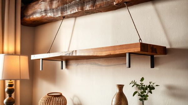 Innovations en décoration : idées de suspensions en bois flotté